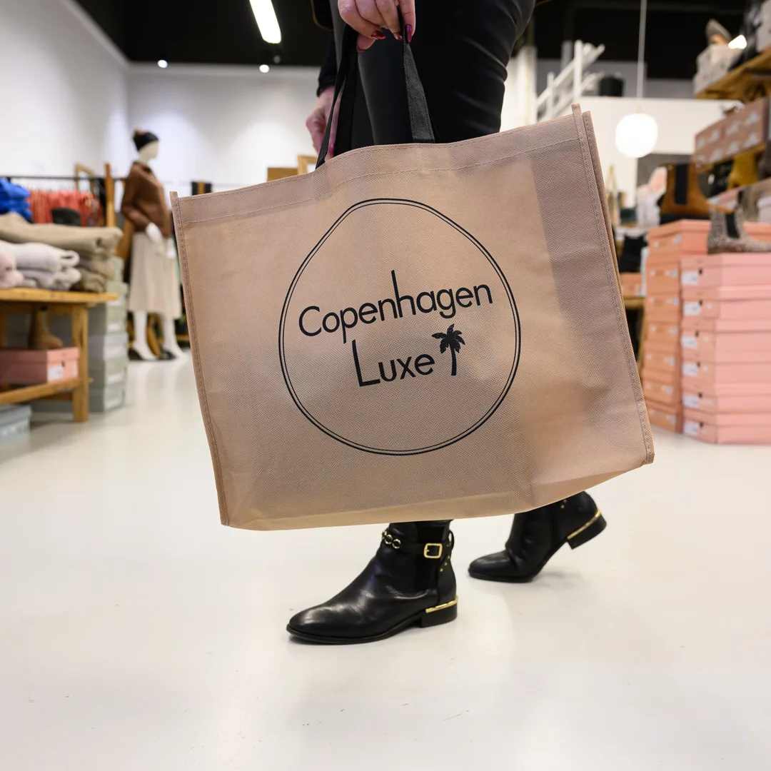 Bærepose fra Copenhagen Luxe i Taastrup. 